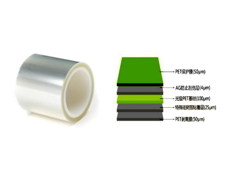   High temperature silicone protective film